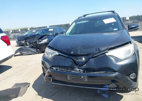 2017 Toyota Rav4 Hybrid Limited из США, поврежденный, VIN JTMDJREV1HD102404